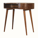 Haft Writing Desk, Medium - Chestnut Desks - Bokel Home