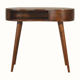 Haft Writing Desk, Medium - Chestnut Desks - Bokel Home