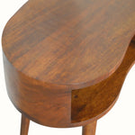 Haft Writing Desk, Medium - Chestnut