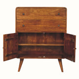 Hamade 2 Drawer Cabinet - Chestnut Cabinets & Sideboards - Bokel Home