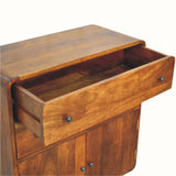 Hamade 2 Drawer Cabinet - Chestnut Cabinets & Sideboards - Bokel Home