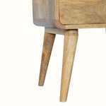 Hamade Bedside Table, Medium - Natural Bedside Tables - Bokel Home