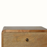 Hamade Bedside Table, Medium - Natural Bedside Tables - Bokel Home