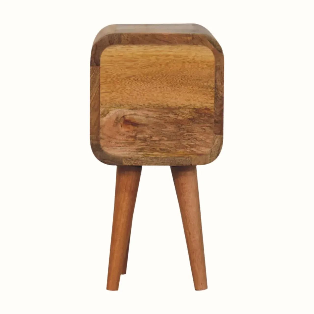 Hamade Bedside Table, Mini - Natural Bedside Tables - Bokel Home