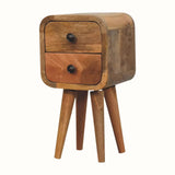 Hamade Bedside Table, Mini - Natural Bedside Tables - Bokel Home