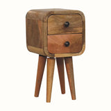 Hamade Bedside Table, Mini - Natural Bedside Tables - Bokel Home