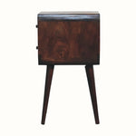 Hamade Bedside Table, Small - Light Walnut Bedside Tables - Bokel Home