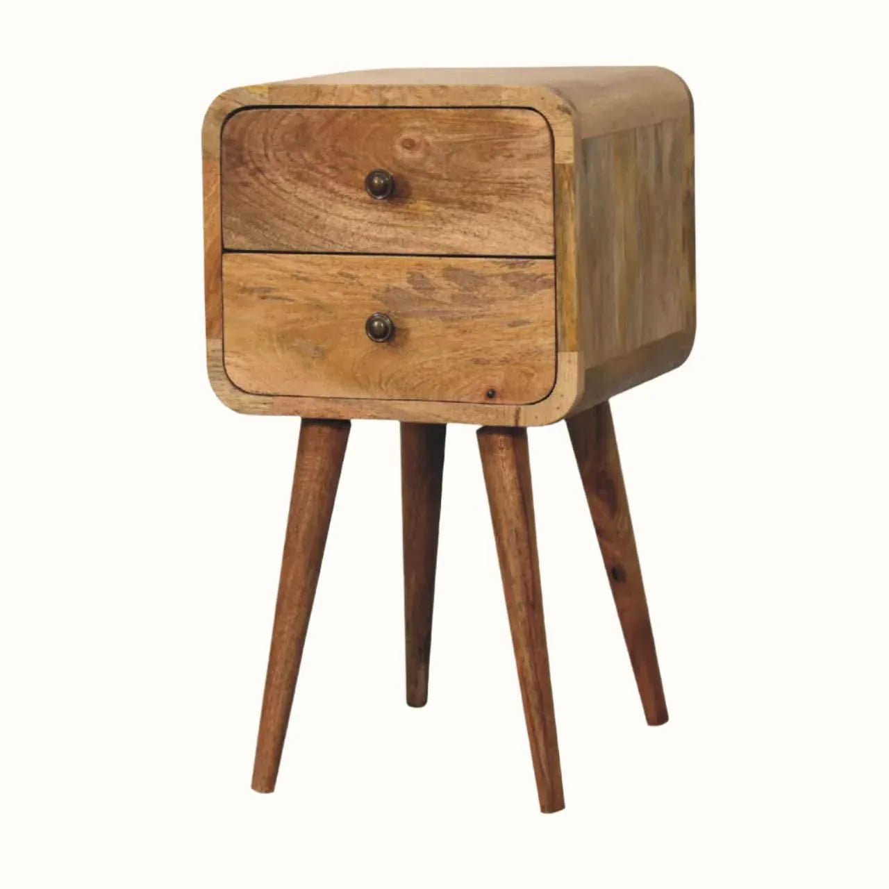 Hamade Bedside Table, Small - Natural Bedside Tables - Bokel Home