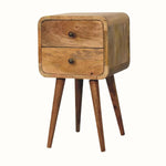 Hamade Bedside Table, Small - Natural Bedside Tables - Bokel Home