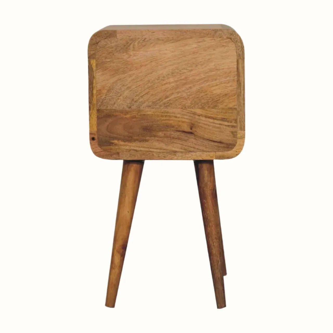 Hamade Bedside Table, Small - Natural Bedside Tables - Bokel Home