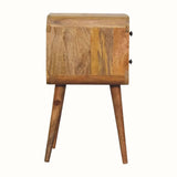 Hamade Bedside Table, Small - Natural Bedside Tables - Bokel Home