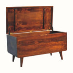 Hamade Blanket Box - Chestnut Storage Boxes & Baskets - Bokel Home