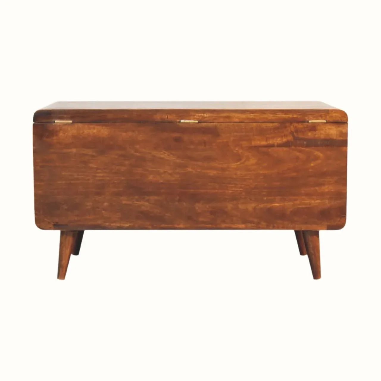 Hamade Blanket Box - Chestnut Storage Boxes & Baskets - Bokel Home