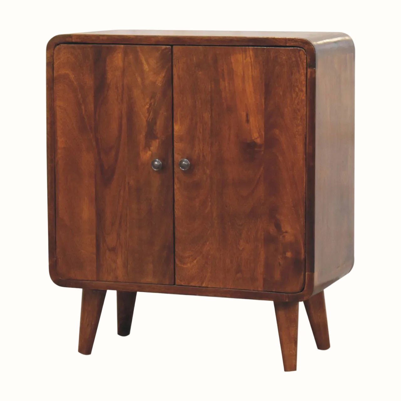 Hamade Cabinet, Small - Chestnut Cabinets & Sideboards - Bokel Home