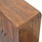 Hamade Cabinet, Small - Chestnut Cabinets & Sideboards - Bokel Home