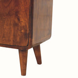 Hamade Cabinet, Small - Chestnut Cabinets & Sideboards - Bokel Home