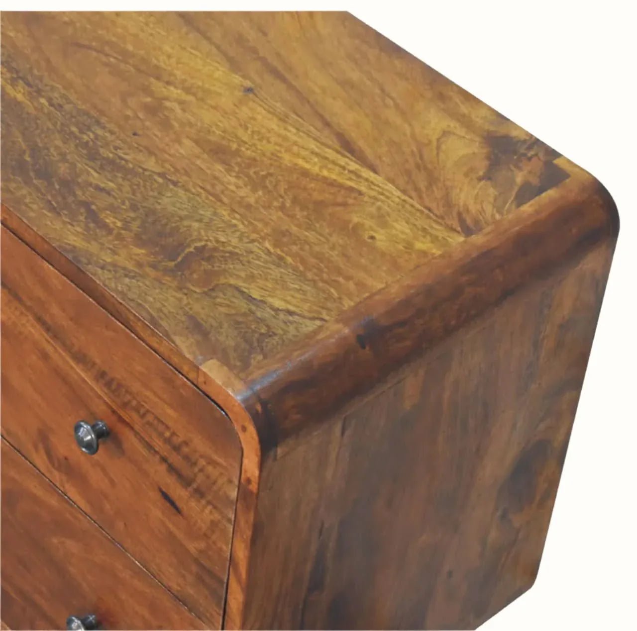 Hamade Chest of 2 Drawers - Chestnut Chest of Drawers - Bokel Home