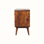 Hamade Chest of 2 Drawers - Chestnut Chest of Drawers - Bokel Home