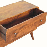 Hamade Chest of 2 Drawers - Chestnut Chest of Drawers - Bokel Home