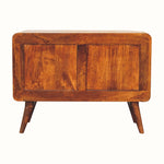 Hamade Chest of 2 Drawers, Small - Chestnut Chest of Drawers - Bokel Home