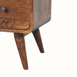 Hamade Chest of 2 Drawers, Small - Chestnut Chest of Drawers - Bokel Home