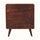 Hamade Chest of 3 Drawers, Medium - California Walnut Chest of Drawers - Bokel Home