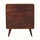 Hamade Chest of 3 Drawers, Medium - California Walnut - Bokel Home