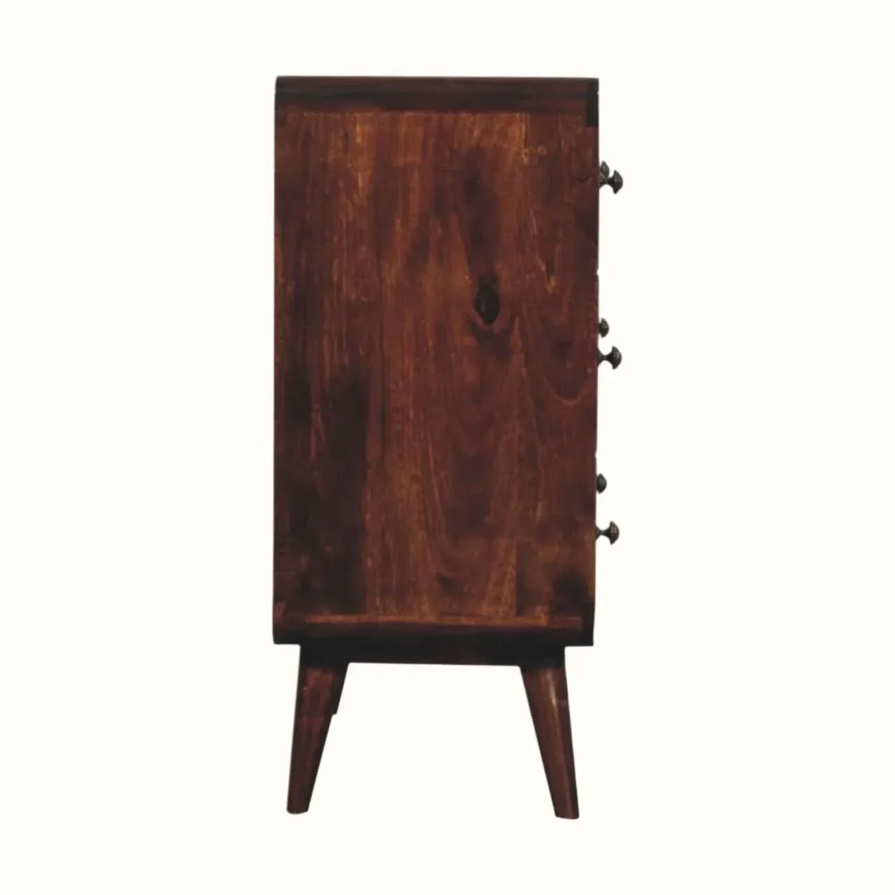 Hamade Chest of 3 Drawers, Medium - California Walnut - Bokel Home