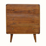 Hamade Chest of 3 Drawers, Medium - Chestnut Chest of Drawers - Bokel Home