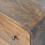 Hamade Chest of 3 Drawers, Medium - Classic Grey Chest of Drawers - Bokel Home