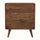 Hamade Chest of 3 Drawers, Medium - Classic Grey Chest of Drawers - Bokel Home