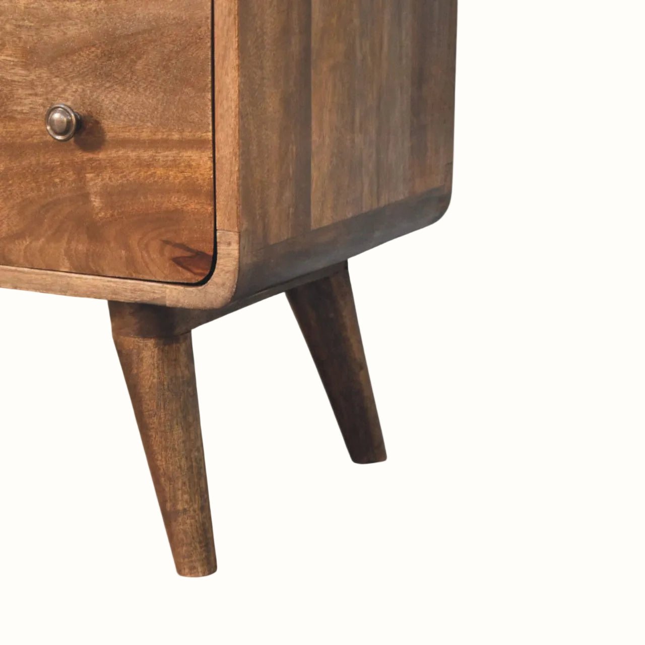 Hamade Chest of 3 Drawers, Medium - Classic Grey Chest of Drawers - Bokel Home