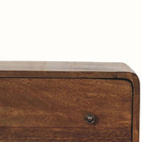 Hamade Chest of 3 Drawers, Medium - Classic Grey Chest of Drawers - Bokel Home