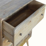 Hamade Chest of 3 Drawers, Medium - Natural Chest of Drawers - Bokel Home