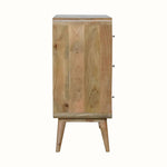 Hamade Chest of 3 Drawers, Medium - Natural Chest of Drawers - Bokel Home