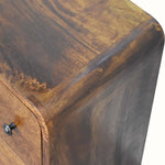 Hamade Chest of 3 Drawers, Small - Chestnut Chest of Drawers - Bokel Home