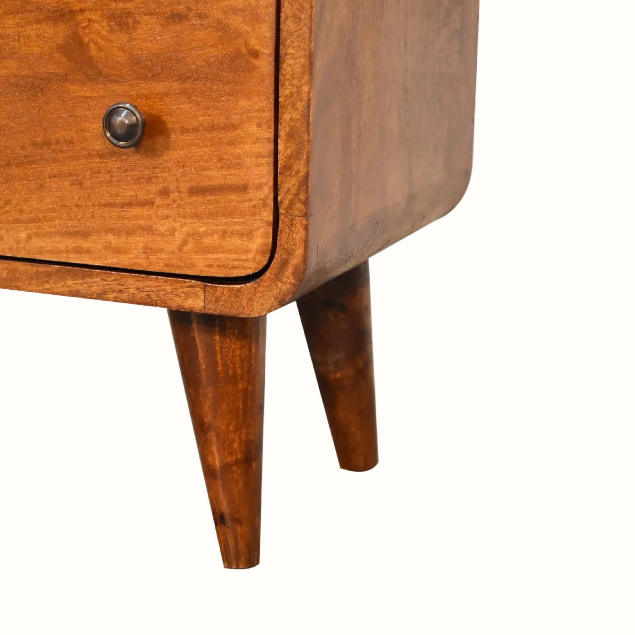 Hamade Chest of 3 Drawers, Small - Chestnut Chest of Drawers - Bokel Home