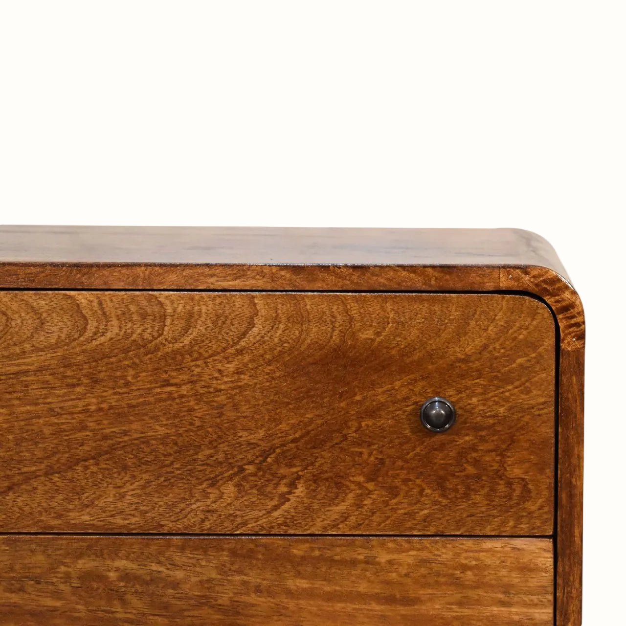 Hamade Chest of 3 Drawers, Small - Chestnut Chest of Drawers - Bokel Home