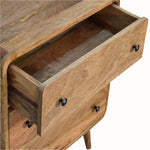 Hamade Chest of 3 Drawers, Small - Natural Chest of Drawers - Bokel Home