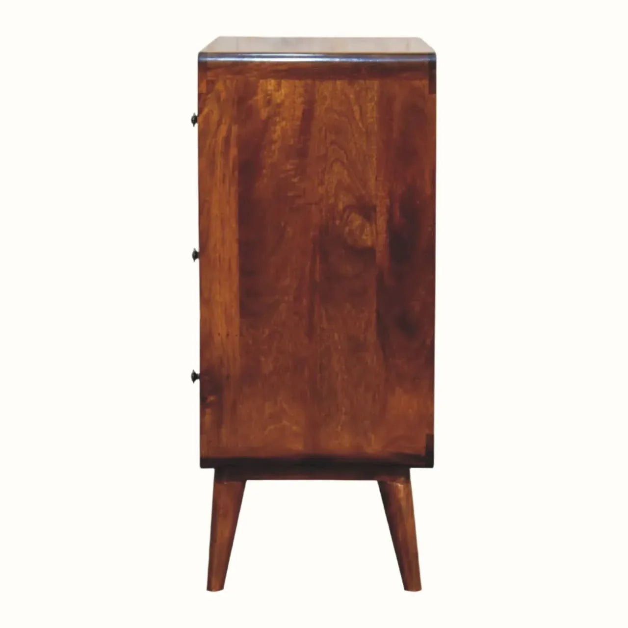 Hamade Chest of 4 Drawers - Chestnut Chest of Drawers - Bokel Home