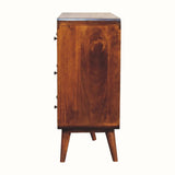 Hamade Chest of 6 Drawers - Chestnut Chest of Drawers - Bokel Home