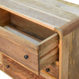 Hamade Chest of 6 Drawers - Natural Chest of Drawers - Bokel Home