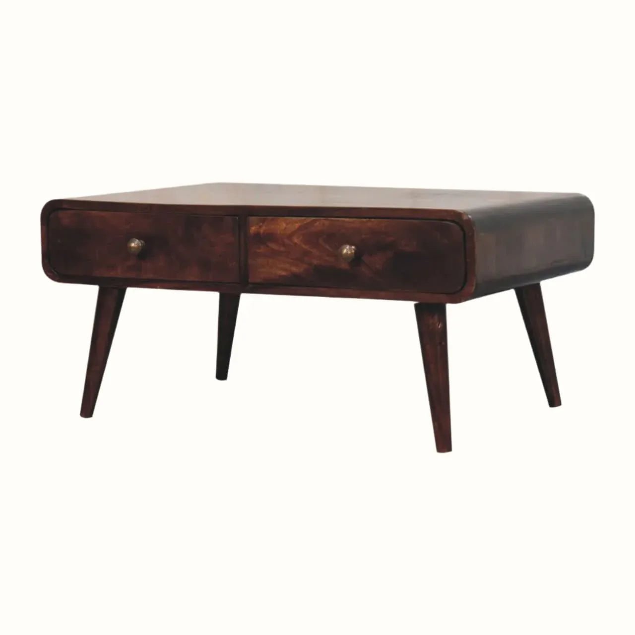 Hamade Coffee Table - California Walnut Coffee Tables - Bokel Home