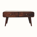 Hamade Coffee Table - California Walnut Coffee Tables - Bokel Home