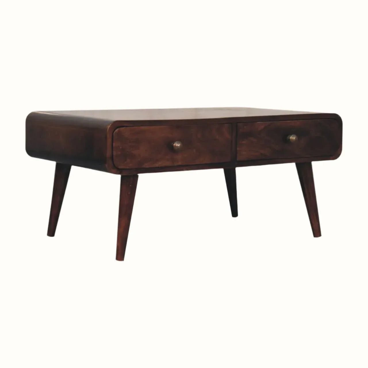 Hamade Coffee Table - California Walnut Coffee Tables - Bokel Home