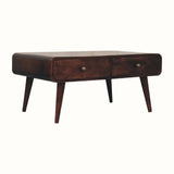 Hamade Coffee Table - California Walnut Coffee Tables - Bokel Home