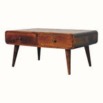 Hamade Coffee Table - Chestnut Coffee Tables - Bokel Home