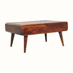 Hamade Coffee Table - Chestnut Coffee Tables - Bokel Home