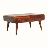 Hamade Coffee Table - Chestnut Coffee Tables - Bokel Home