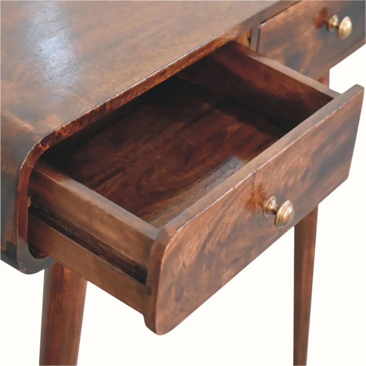 Hamade Console Table - California Walnut Console Tables - Bokel Home